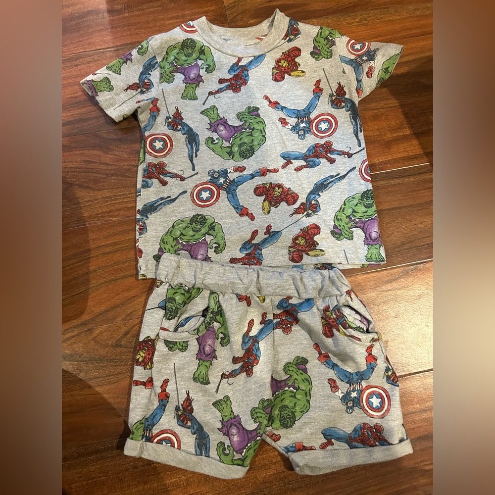 Toddler Avengers 2T Outfit